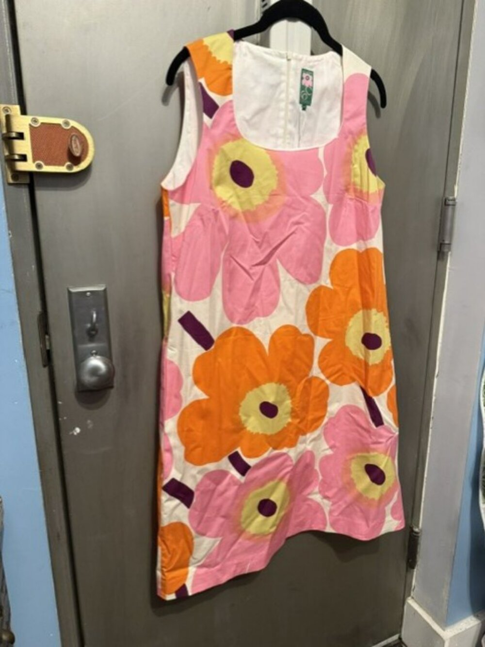 Marimekko Kestit Unikko Poplin Mini Shift Dress - NWT - RARE - Picture 10 of 16
